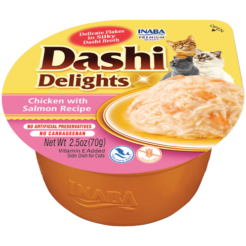 Dashi Delights Pollo y Salmón 70g