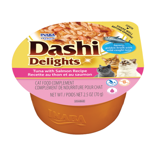 Dashi Delights Atún con Salmón 70g