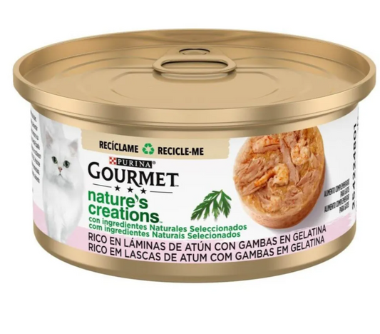 Gourmet Nature's Creations Atún y Gambas en Gelatina 70 gr