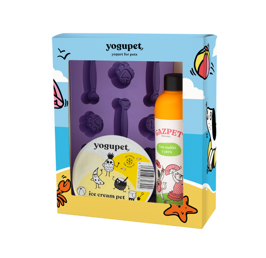 Yogupet SUMMERBOX XV para Perros y Gatos. Pack Verano con Helado, Gazpet y Comedero (Copia) (Copia) (Copia)