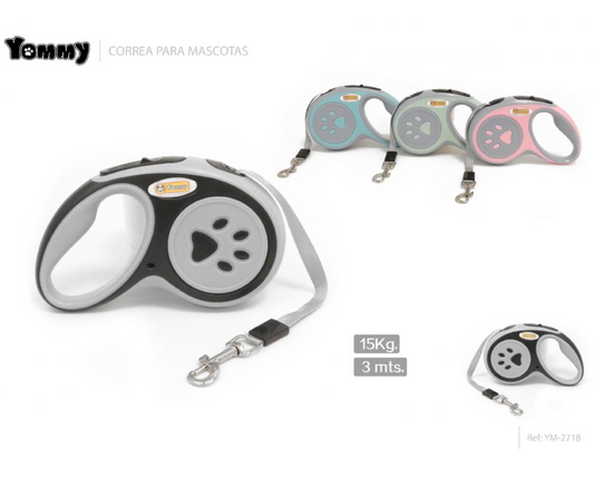 Correa Extensible para Mascotas – 3 Metros