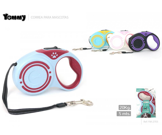 Correa Extensible para Mascotas – 5 Metros