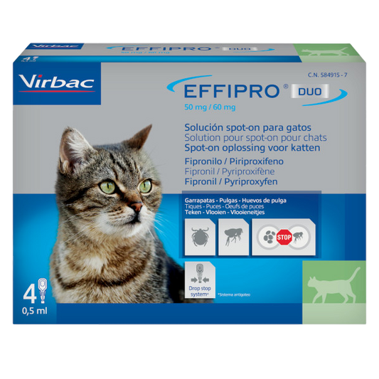 EFFIPRO DUO 4 PIPETAS
